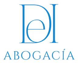Logo DEI Abogacia en españa -azul